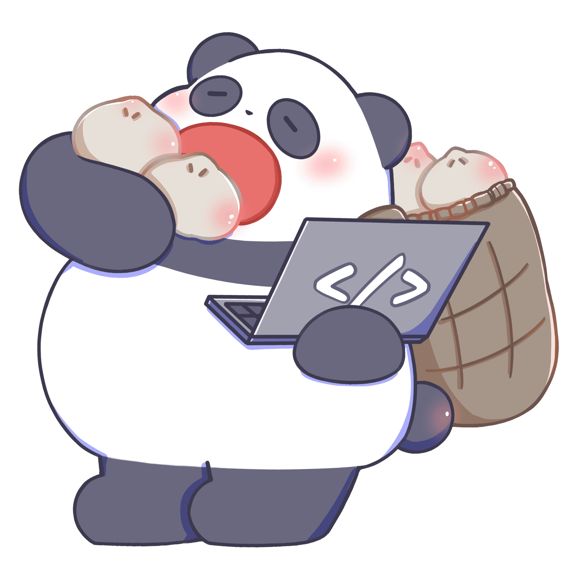 Panda mascot